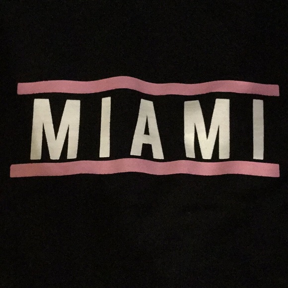 Cropped Miami sweatshirt - Picture 2 of 3